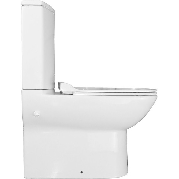 Унитаз-компакт Kale BABEL с тонкой крышкой микролифт фото 10