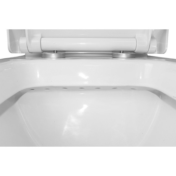 Унитаз-компакт Kale BABEL с тонкой крышкой микролифт фото 7