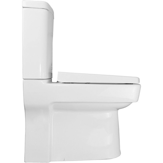 Унитаз-компакт безободковый  Kale BASICS с крышкой микролифт - 11 Унитаз-компакт безободковый  Kale BASICS с крышкой микролифт фото 11