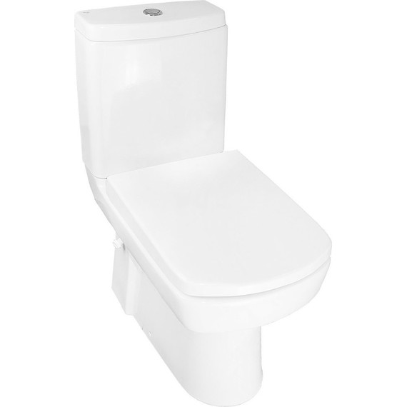 Унитаз-компакт безободковый  Kale BASICS с крышкой микролифт - 2 Унитаз-компакт безободковый  Kale BASICS с крышкой микролифт фото 2