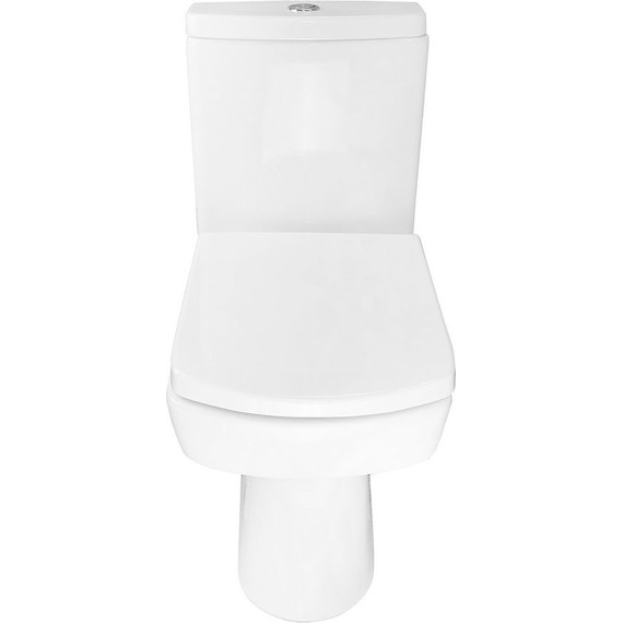 Унитаз-компакт безободковый  Kale BASICS с крышкой микролифт - 6 Унитаз-компакт безободковый  Kale BASICS с крышкой микролифт фото 6