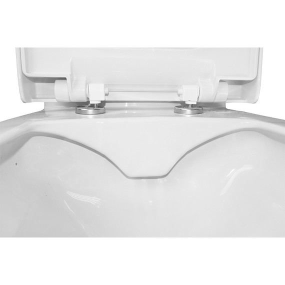 Унитаз-компакт безободковый  Kale BASICS с крышкой микролифт - 7 Унитаз-компакт безободковый  Kale BASICS с крышкой микролифт фото 7