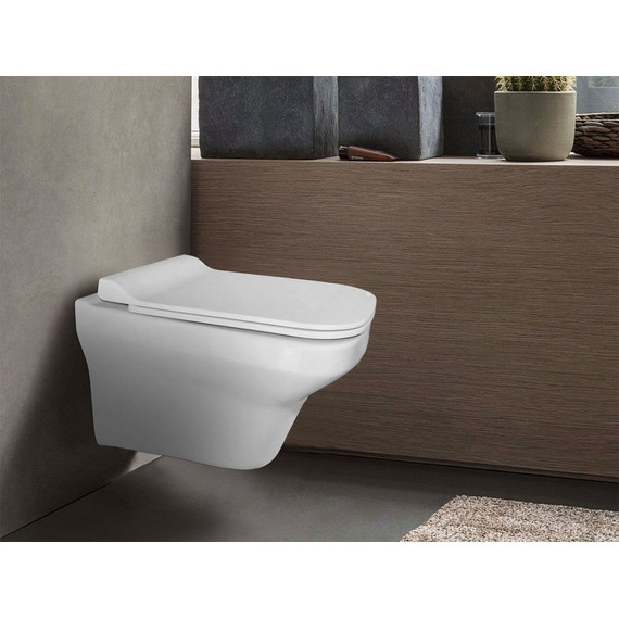 Унитаз подвесной безободковый Kale Mood 2.0 с крышкой микролифт - 12 Унитаз подвесной безободковый Kale Mood 2.0 с крышкой микролифт фото 12