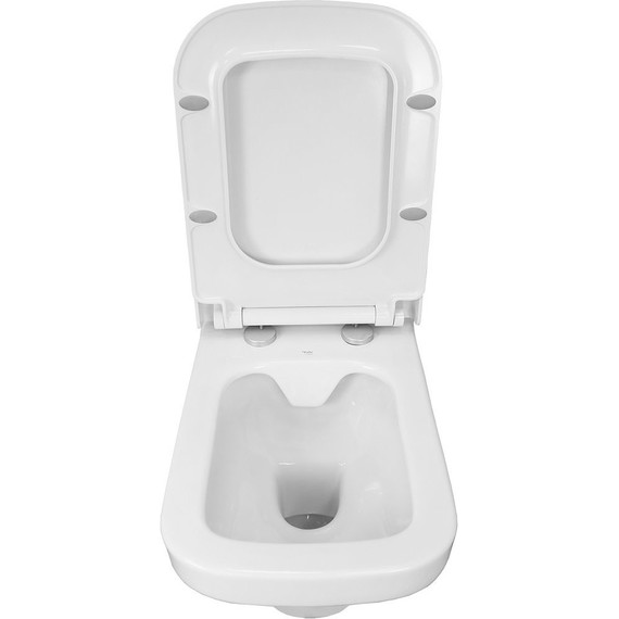 Унитаз подвесной безободковый Kale Mood 2.0 с крышкой микролифт - 4 Унитаз подвесной безободковый Kale Mood 2.0 с крышкой микролифт фото 4