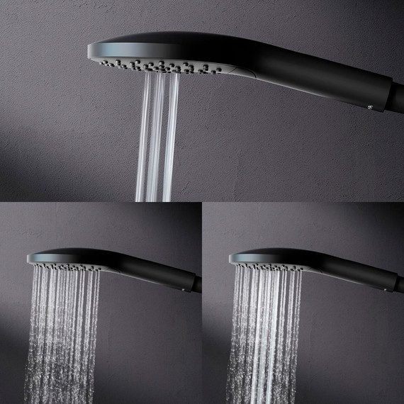 Душевая стойка Am.Pm Like F0780722, черный, Цвет производителя: чёрный фото 6