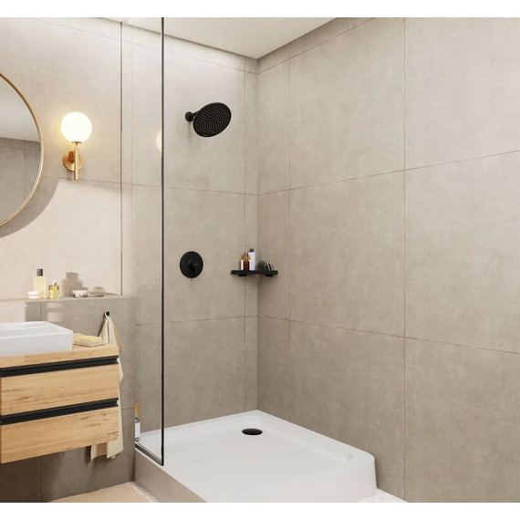 Верхний душ Hansgrohe Crometta S 26723670, чёрный матовый фото 3