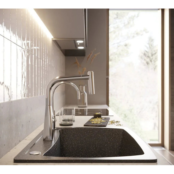 Смеситель для кухни Hansgrohe Metris M71 14834000 фото 5