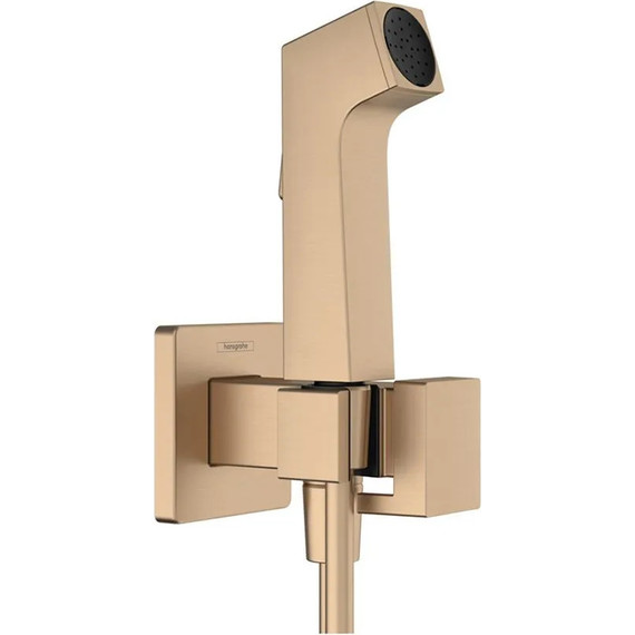 Гигиенический душ Hansgrohe Bidette E 29233140, шлифованная бронза (без скрытой части) фото 