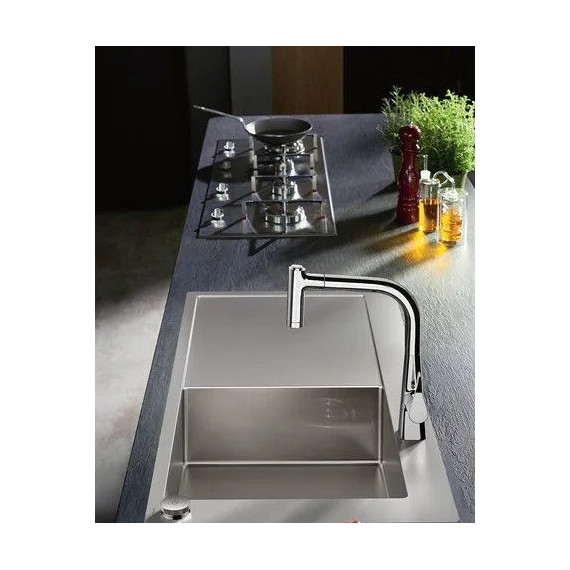 Смеситель для кухни Hansgrohe Metris M71 14834000 фото 9