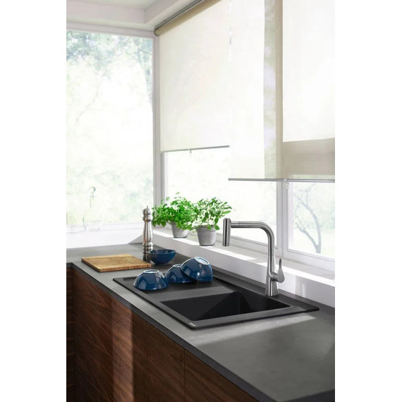 Смеситель для кухни Hansgrohe Metris M71 14834000 фото 8