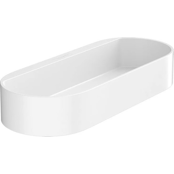 Полка Hansgrohe WallStoris 27913700, цвет белый матовый фото 