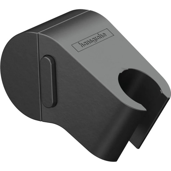 Держатель душевой лейки Hansgrohe WallStoris 27917670, чёрный матовый фото 