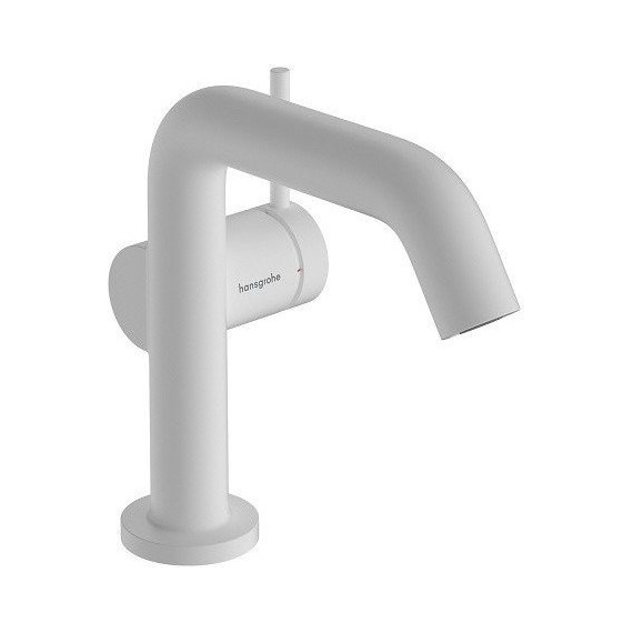 Смеситель для раковины Hansgrohe Tecturis S 73320700, белый фото 