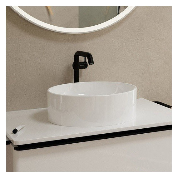 Смеситель для раковины высокий Hansgrohe Tecturis S 73370670, чёрный матовый - 3 Смеситель для раковины высокий Hansgrohe Tecturis S 73370670, чёрный матовый фото 3