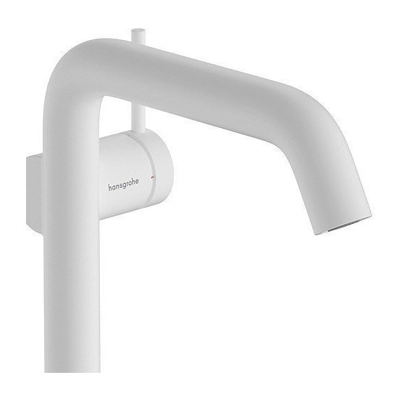 Смеситель для раковины высокий Hansgrohe Tecturis S 73370700, белый - 2 Смеситель для раковины высокий Hansgrohe Tecturis S 73370700, белый фото 2