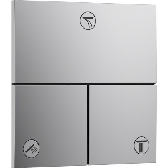 Переключатель потоков на три потребителя Hansgrohe Comfort E 15573000 фото 