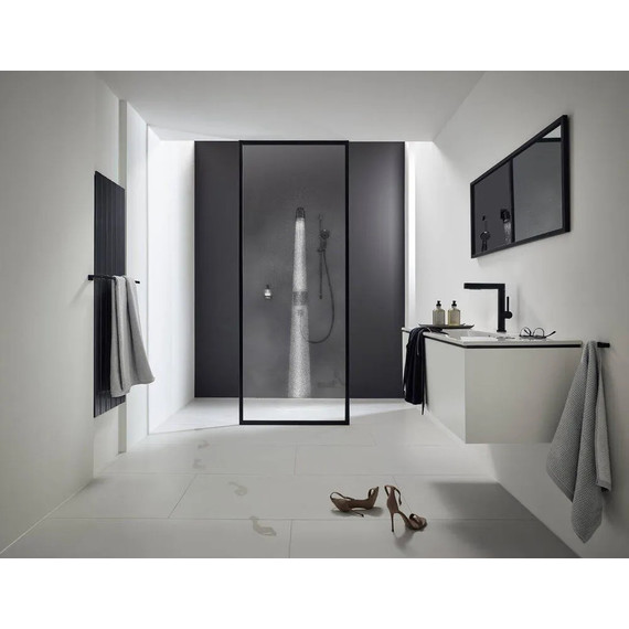 Смеситель для раковины Hansgrohe Finoris 76063670, чёрный матовый - 2 Смеситель для раковины Hansgrohe Finoris 76063670, чёрный матовый фото 2