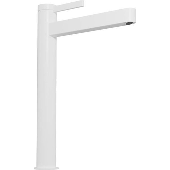 Смеситель для раковины высокий Hansgrohe Finoris 76070700, белый матовый - 5 Смеситель для раковины высокий Hansgrohe Finoris 76070700, белый матовый фото 5