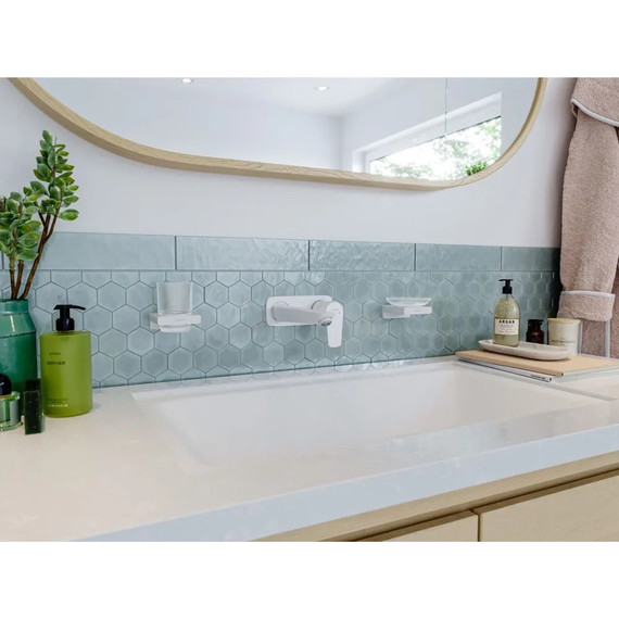 Стакан для зубных щеток Hansgrohe AddStoris 41749700, цвет белый матовый фото 2