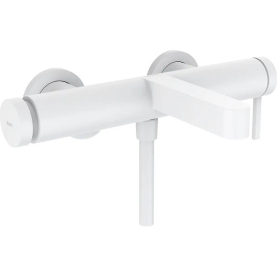 Смеситель для ванны Hansgrohe Finoris 76420700, белый матовый фото 
