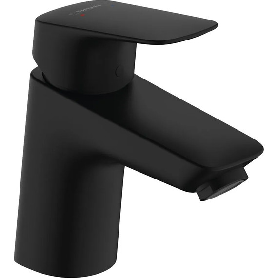 Смеситель для раковины Hansgrohe Logis 71070670, чёрный матовый фото 