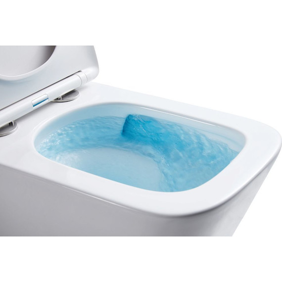 Инсталляция с подвесным унитазом комплект: Grohe Rapid SL с подвесным безободковым унитазом Azario Teramo AZ-0052-UQ сиденье микролифт, крепление, кнопка смыва золото матовое, Цвет производителя: золото матовое фото 9