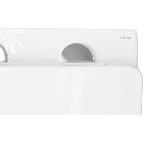 Инсталляция с подвесным унитазом комплект: Grohe Rapid SL с подвесным безободковым унитазом Azario Gloria AZ-2003 сиденье микролифт, крепление, кнопка смыва золото матовое, Цвет производителя: золото матовое фото 10