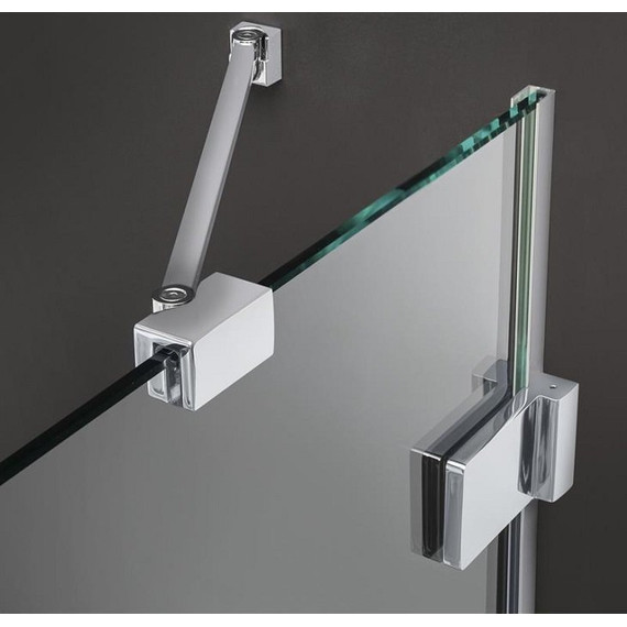 Душевое ограждение Radaway Euphoria PDD 100х100 см, хром/прозрачное фото 5