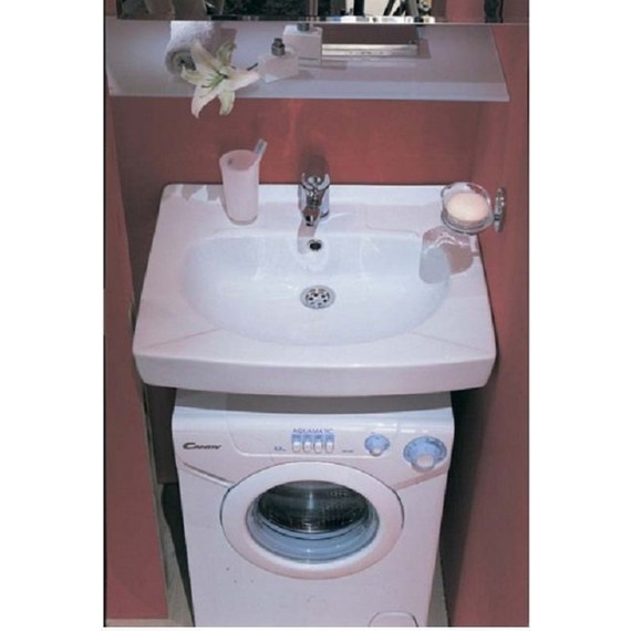 Раковина Santek Пилот 60х60 см над стиральной машиной (ПИЛОТ-60) 1.WH30.1.971 - 3 Раковина Santek Пилот 60х60 см над стиральной машиной (ПИЛОТ-60) 1.WH30.1.971 фото 3