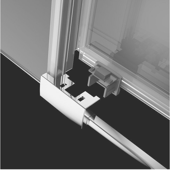 Душевая дверь Radaway Idea DWD 140 см хром/прозрачное - 4 Душевая дверь Radaway Idea DWD 140 см хром/прозрачное фото 4