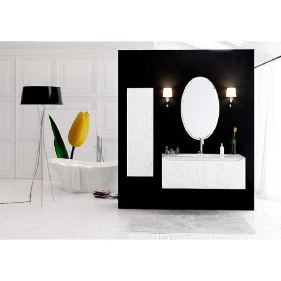 Тумба подвесная с раковиной Aqwella Clarberg Elegance 120 см EL0112 фото 3