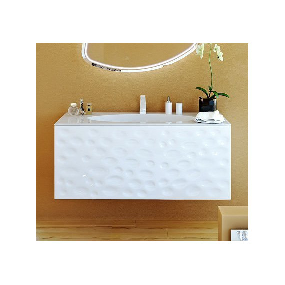 Тумба подвесная с раковиной Aqwella Clarberg Dune 100 см DUN0110 фото 5