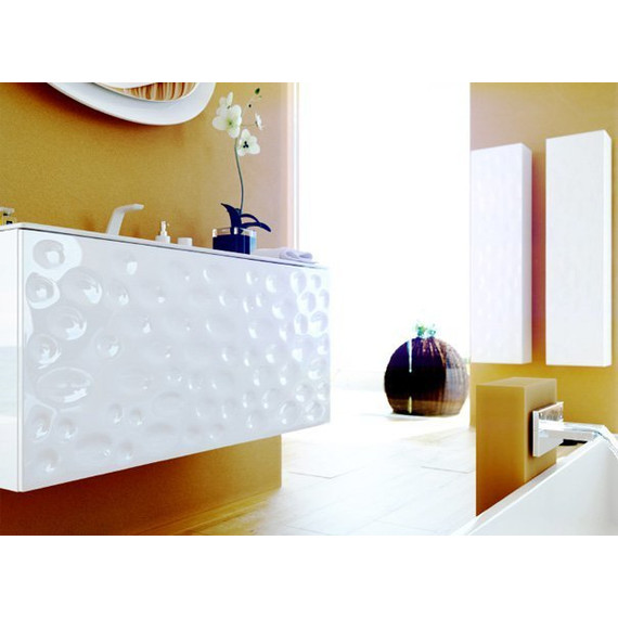 Тумба подвесная с раковиной Aqwella Clarberg Dune 100 см DUN0110 фото 4