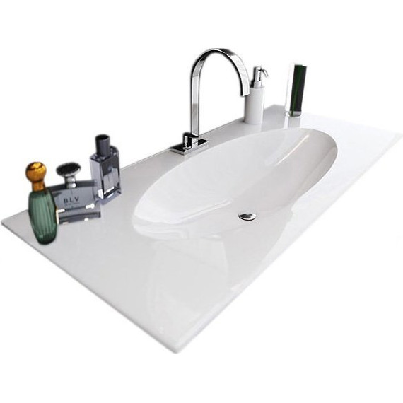 Тумба подвесная с раковиной Aqwella Clarberg Dune 100 см DUN0110 фото 9