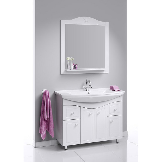 Тумба напольная с раковиной Aqwella Франческа 105 см FR0110 - 6 Тумба напольная с раковиной Aqwella Франческа 105 см FR0110 фото 6