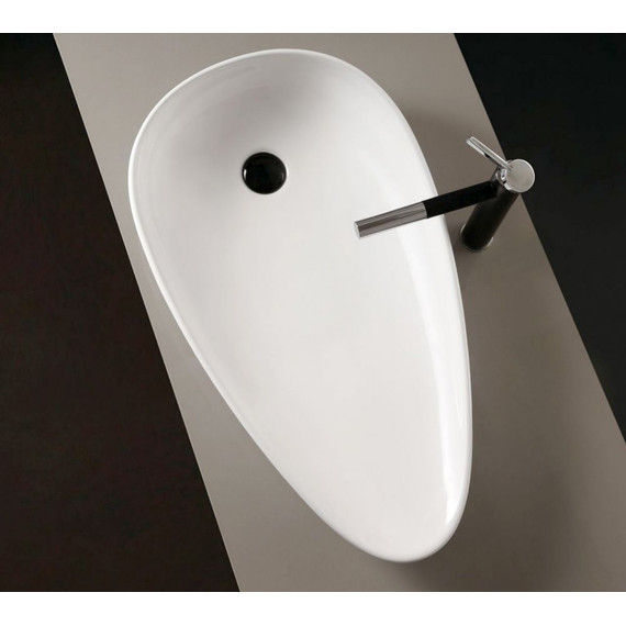 Раковина-чаша Abber Bequem 59 см AC2117MW, белый матовый фото 2