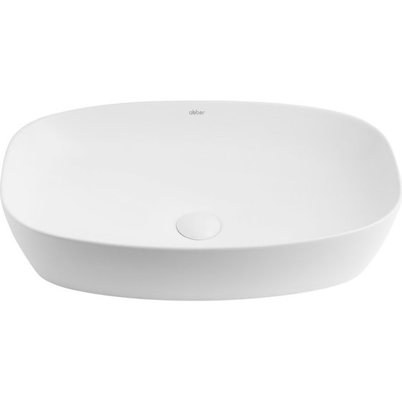 Раковина-чаша Abber Rechteck 60 см AC2206MW, белый матовый фото 3