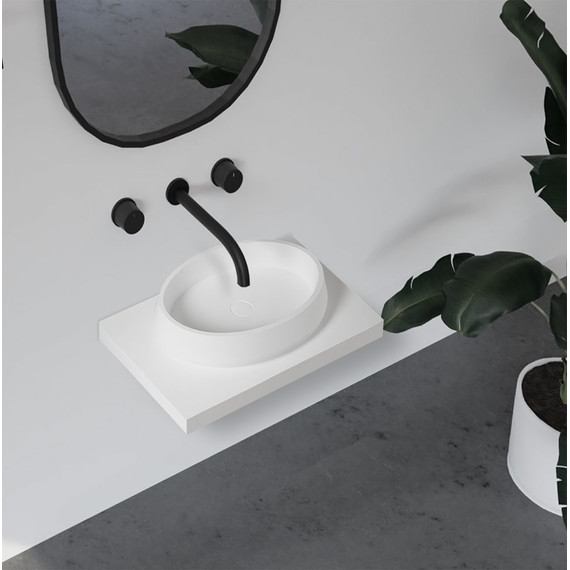 Раковина-чаша Abber Stein 60 см AS2605, белый матовый - 4 Раковина-чаша Abber Stein 60 см AS2605, белый матовый фото 4