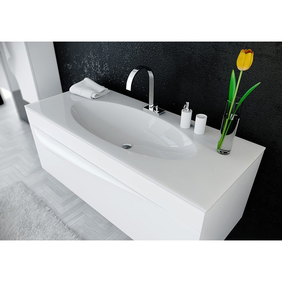 Тумба подвесная с раковиной Aqwella Clarberg Papyrus 120 см PAP0112E - 5 Тумба подвесная с раковиной Aqwella Clarberg Papyrus 120 см PAP0112E фото 5