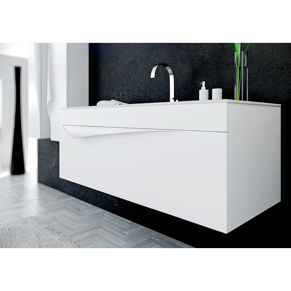 Тумба подвесная с раковиной Aqwella Clarberg Papyrus 120 см PAP0112E - 7 Тумба подвесная с раковиной Aqwella Clarberg Papyrus 120 см PAP0112E фото 7