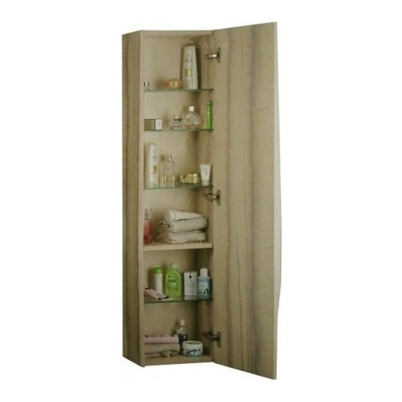 Пенал подвесной Aqwella Clarberg Papyrus wood 35 см Pap-w.05.35/LIGHT, дерево фото 2