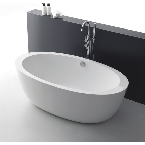 Ванна отдельностоящая BelBagno 170x90 BB67-1700 фото 4