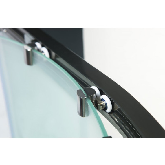 Душевое ограждение Cezares GIUBILEO-R-2 90х90 см, золото/прозрачное фото 2