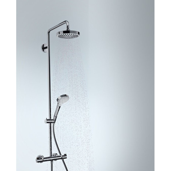Душевая стойка Hansgrohe Croma Select S 180 2jet Showerpipe 27253400, белый/хром - 2 Душевая стойка Hansgrohe Croma Select S 180 2jet Showerpipe 27253400, белый/хром фото 2