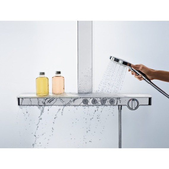 Душевая стойка с термостатом Hansgrohe Rainmaker Select 460 Showerpipe 27106400 - 2 Душевая стойка с термостатом Hansgrohe Rainmaker Select 460 Showerpipe 27106400 фото 2