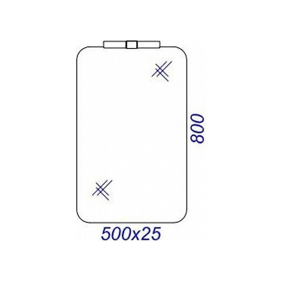 Зеркало Aqwella Аликанте 50 см Alic.02.05 - 5 Зеркало Aqwella Аликанте 50 см Alic.02.05 фото 5