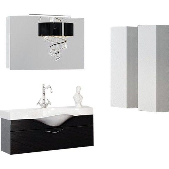 Зеркало-шкаф Aqwella Broadway 110 см Brw.04.10 - 3 Зеркало-шкаф Aqwella Broadway 110 см Brw.04.10 фото 3