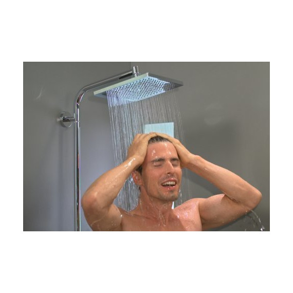 Душевая стойка Hansgrohe Crometta E 240 1jet Showerpipe 27289000 фото 2