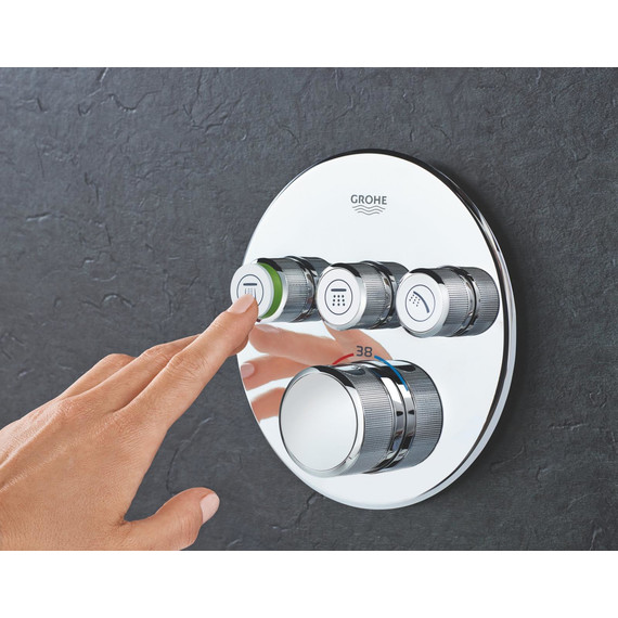 Смеситель для душа с термостатом Grohe Grohtherm SmartControl 29121000 фото 2