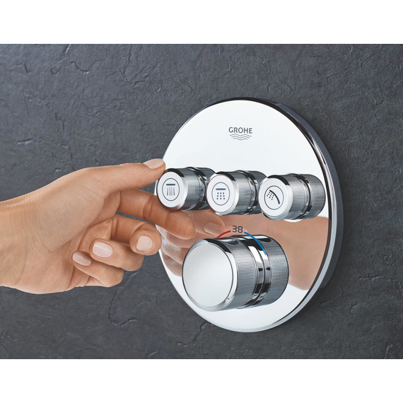 Смеситель для душа с термостатом Grohe Grohtherm SmartControl 29121000 фото 3